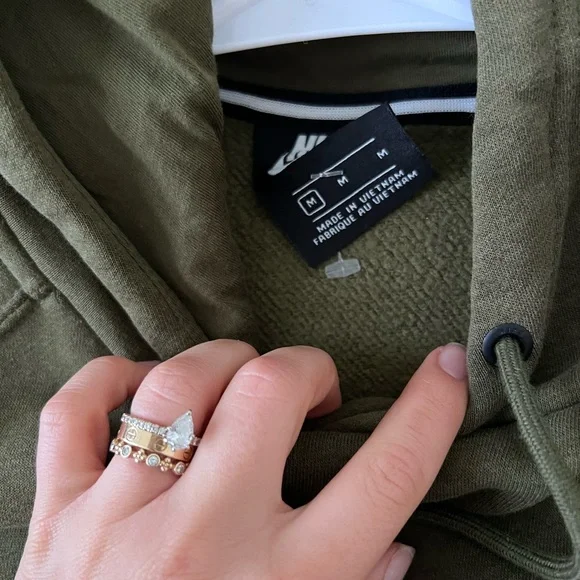 Nike Hoodie Sweatshirt Dress - Picture 2 of 3